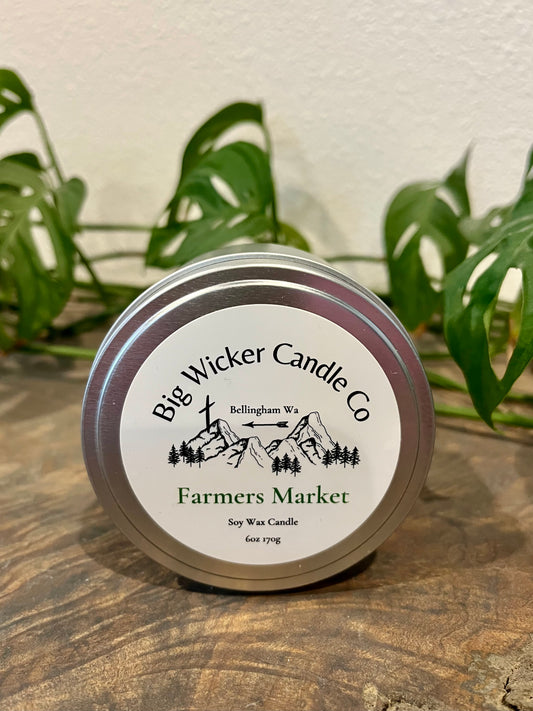 NEW Farmers Market tin