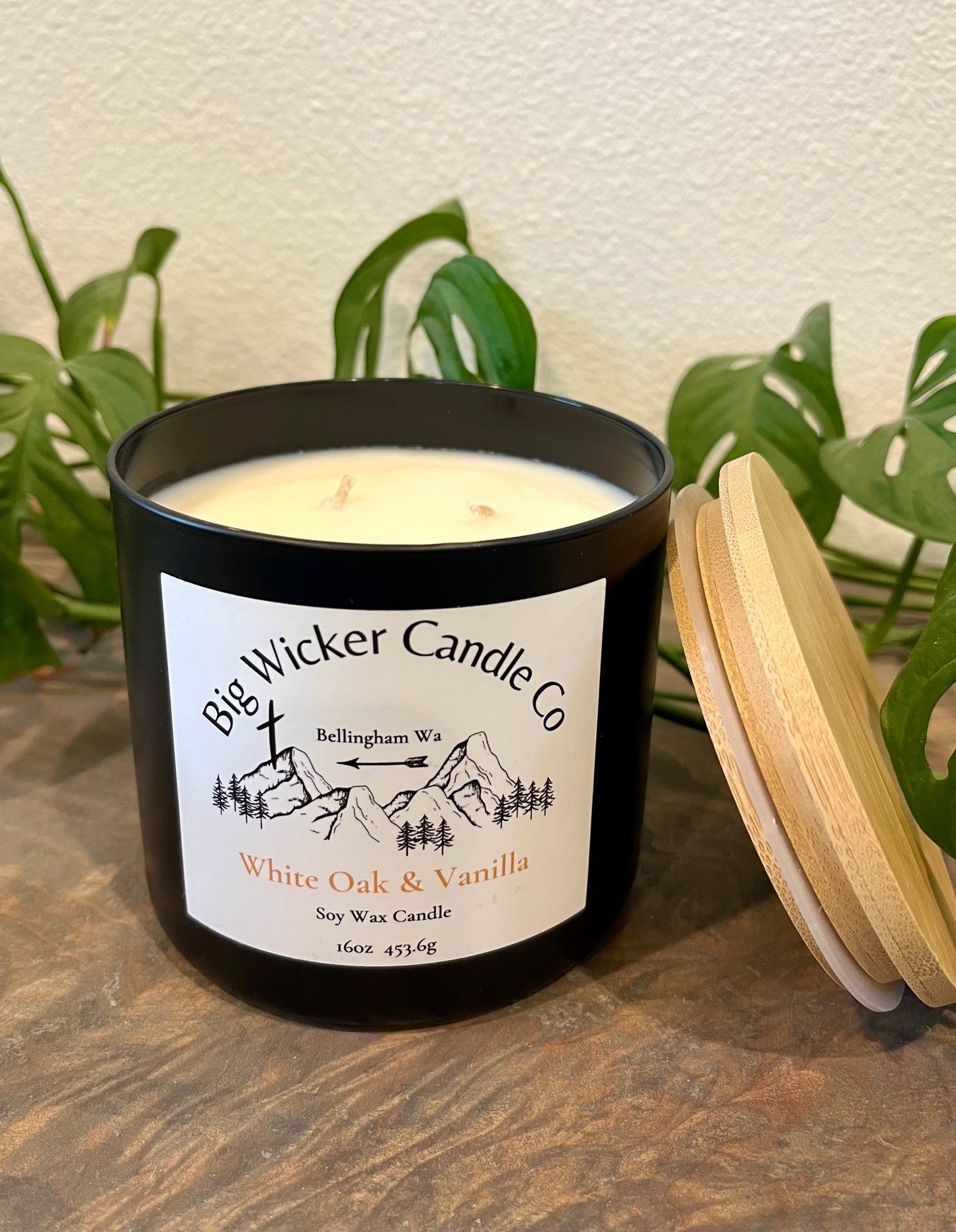 White Oak & Vanilla 3 wick