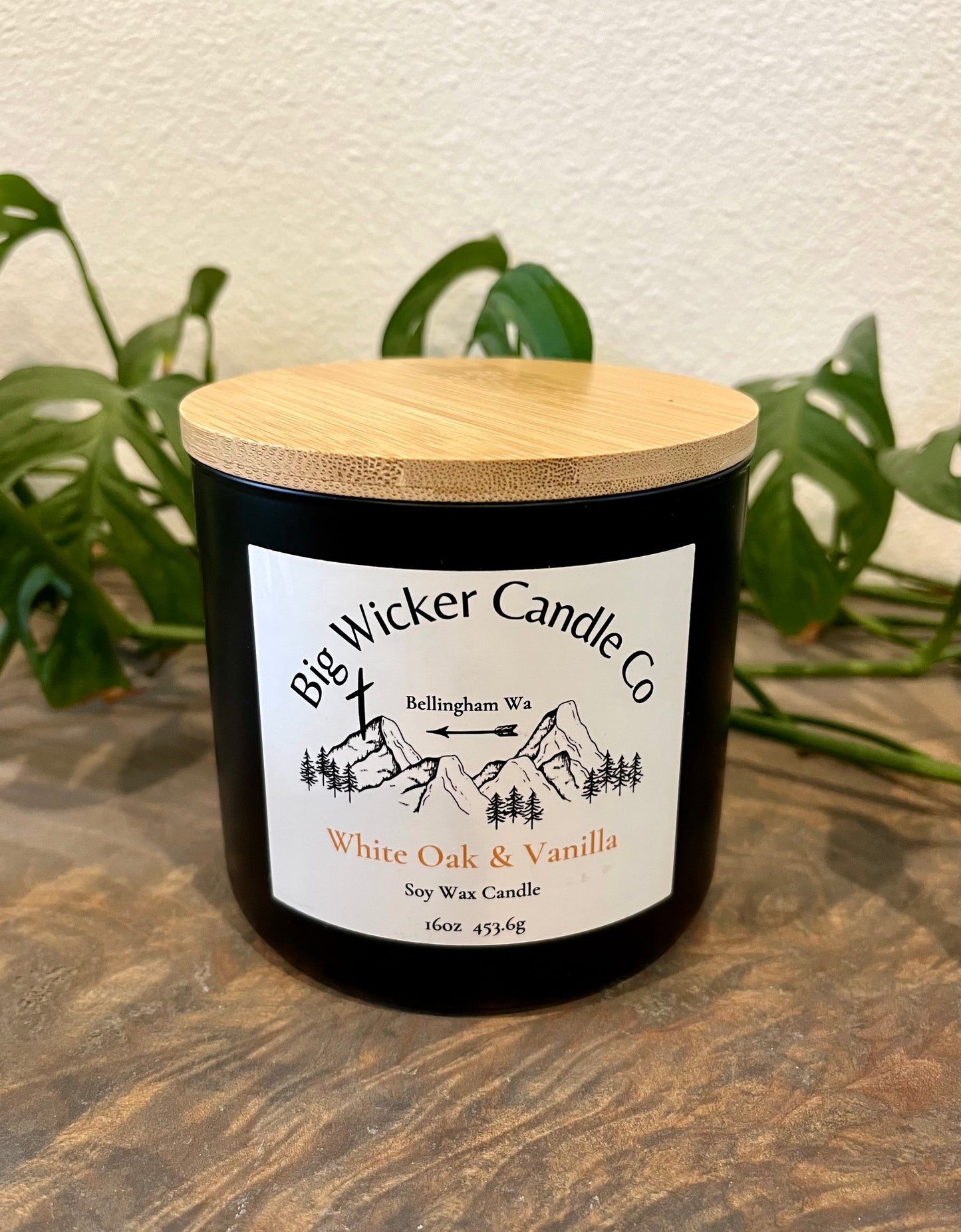White Oak & Vanilla 3 wick
